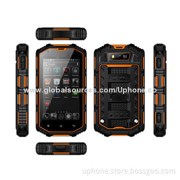 Rugged/Military Phones with IP68, 4.0-inch IPS, 3G, 5.0-megapixel Camera, Industrial Grade GPS